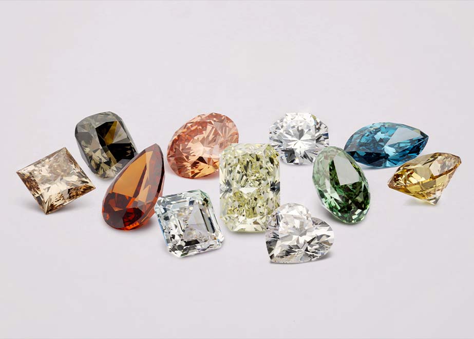 Nevermined Labordiamanten Fancy