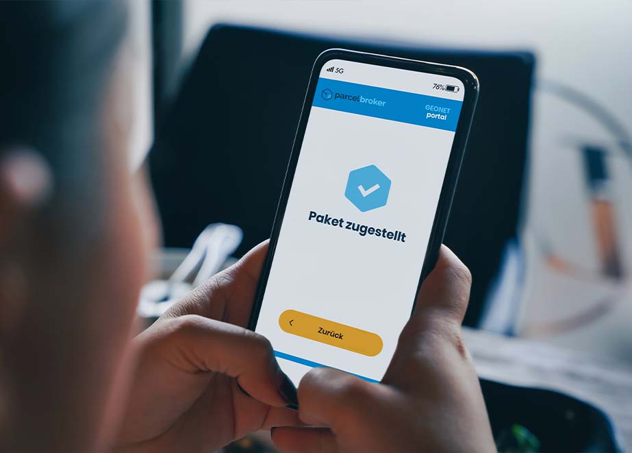 Parcel Broker Paket zugestellt Parcel Broker Paket zugestellt