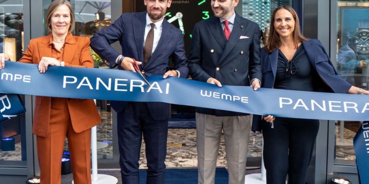 Wempe Panerai Boutique Stuttgart Eröffnung