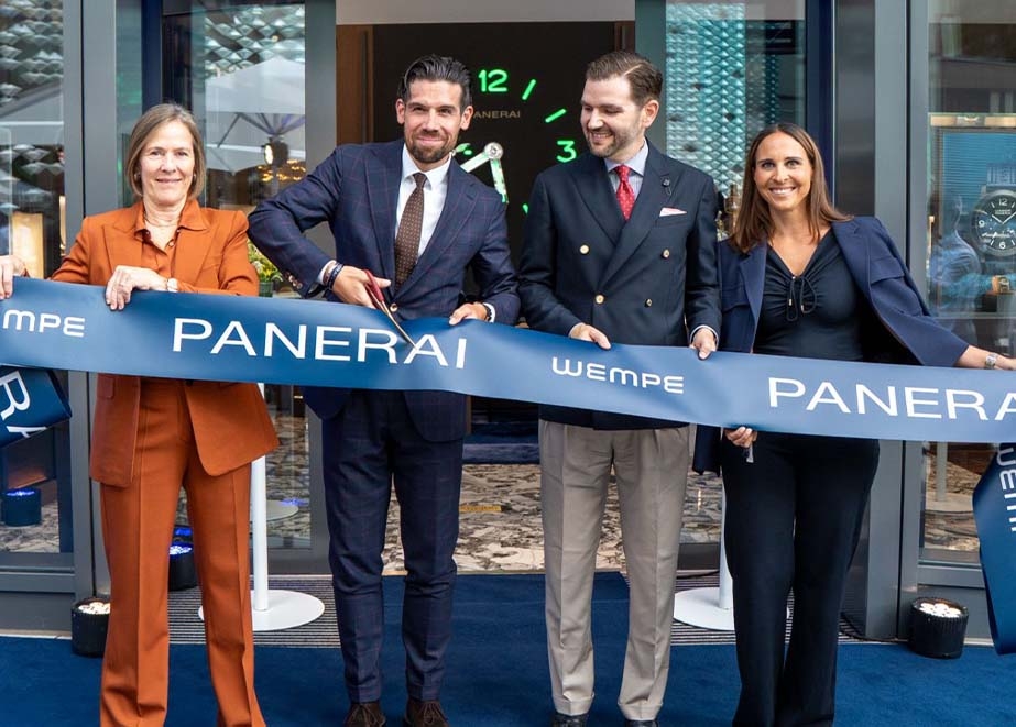 Wempe Panerai Boutique Stuttgart Eröffnung