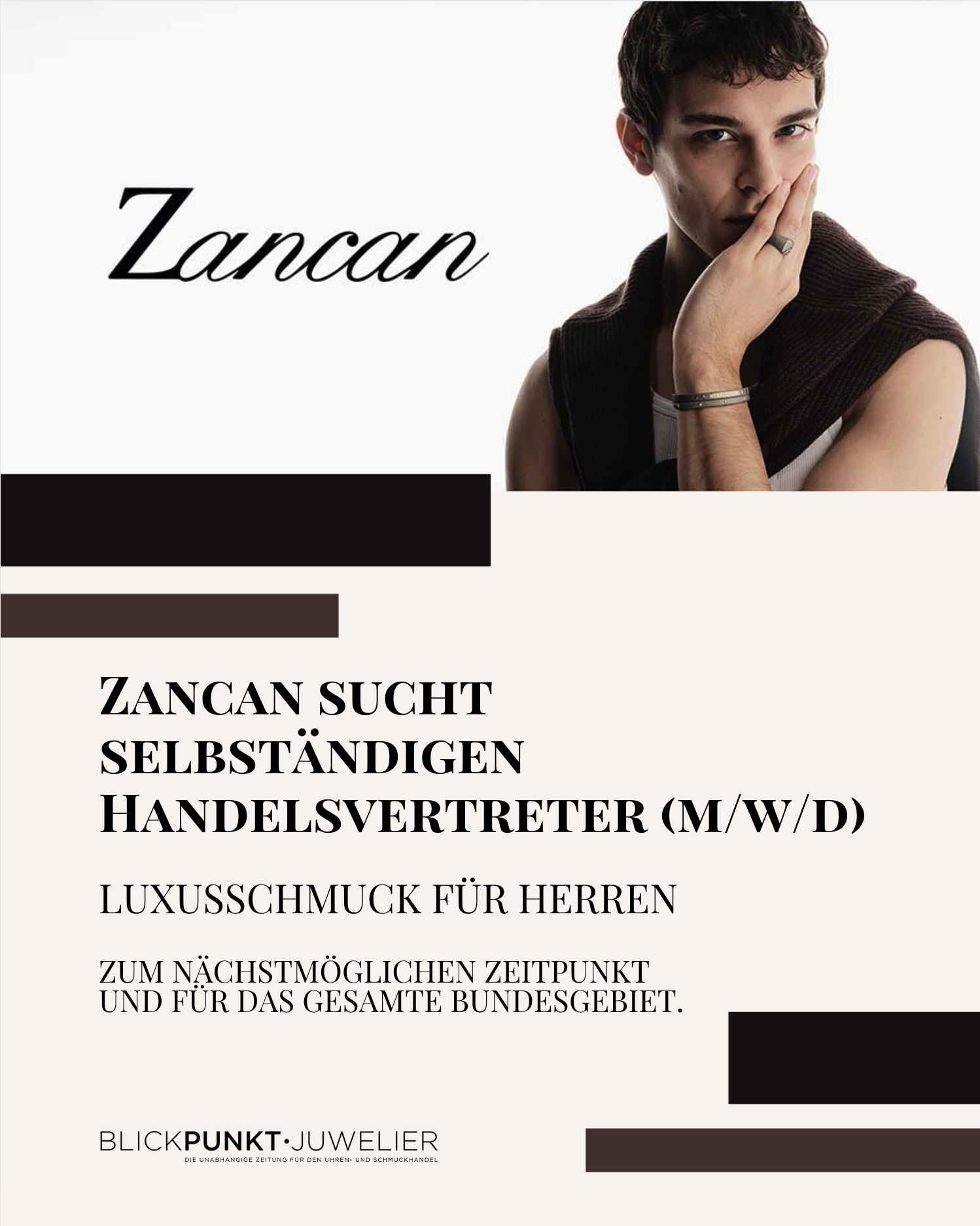 Zancan Herrenschmuck Handelsvertreter Deutschland Zancan Herrenschmuck Handelsvertreter Deutschland