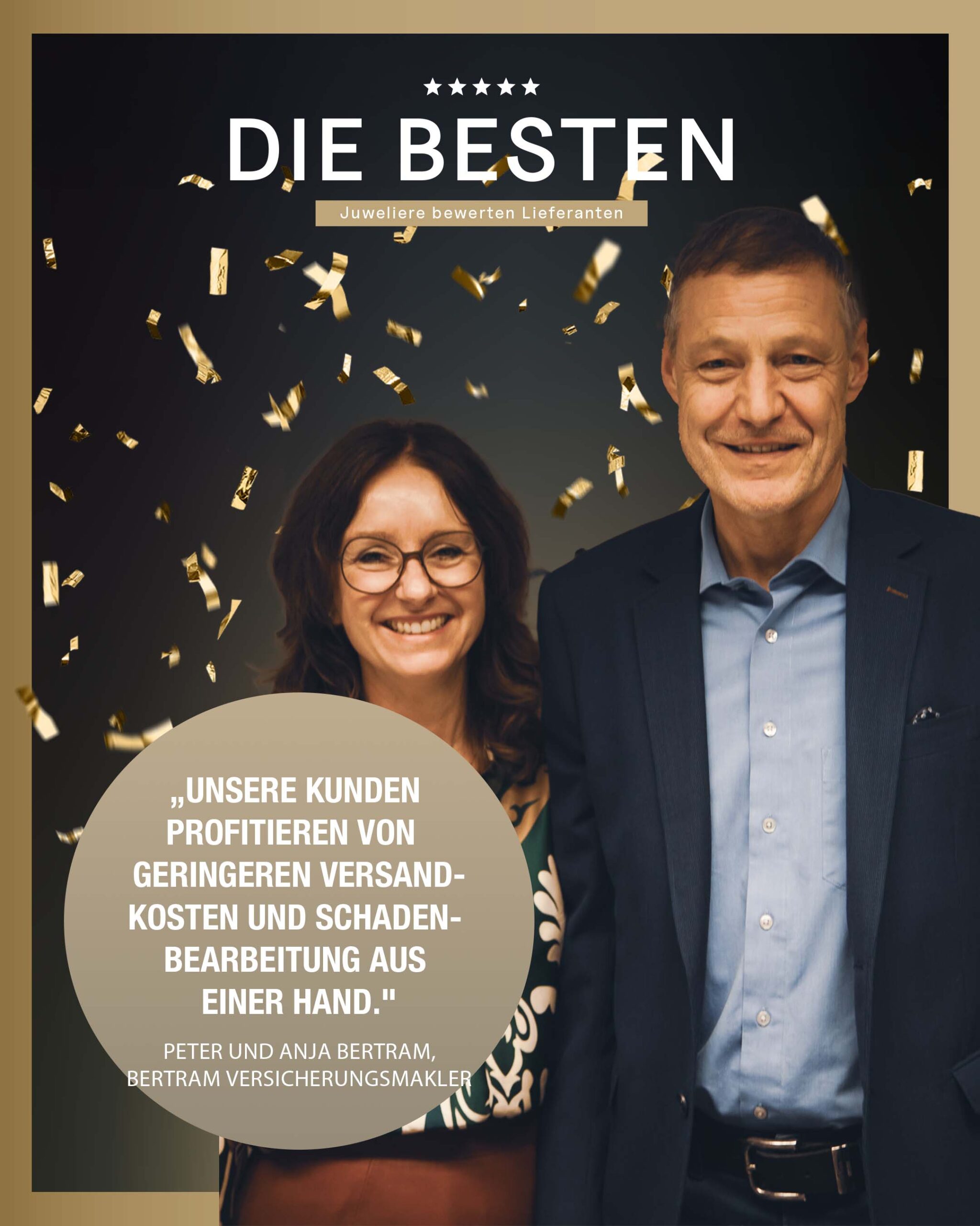 Bertram Versicherungsmakler DIE BESTEN 2025 Anja und Peter Bertram