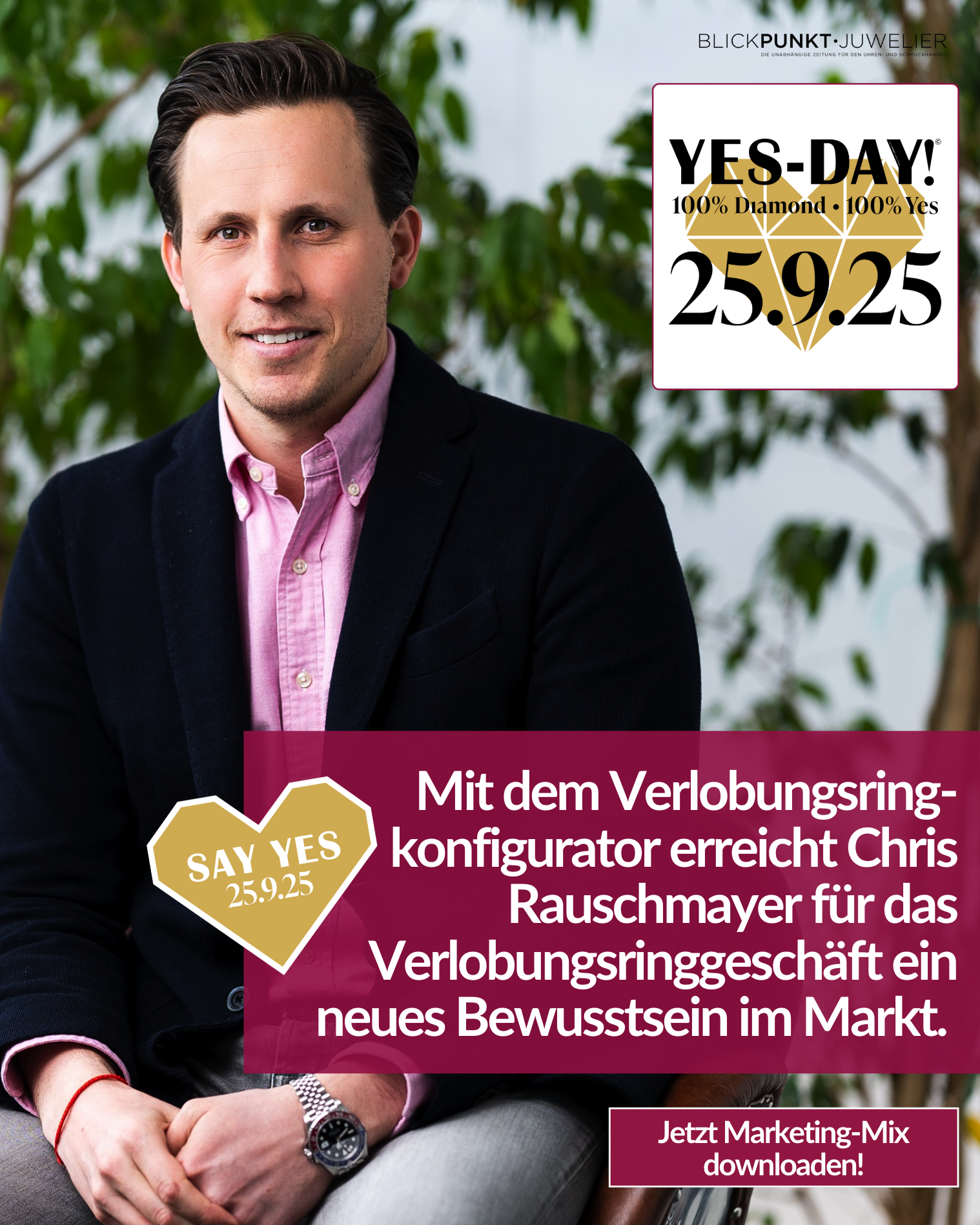 Chris Roy Rauschmayer Verlobungsring Yes Day Chris Roy Rauschmayer Verlobungsring Yes Day
