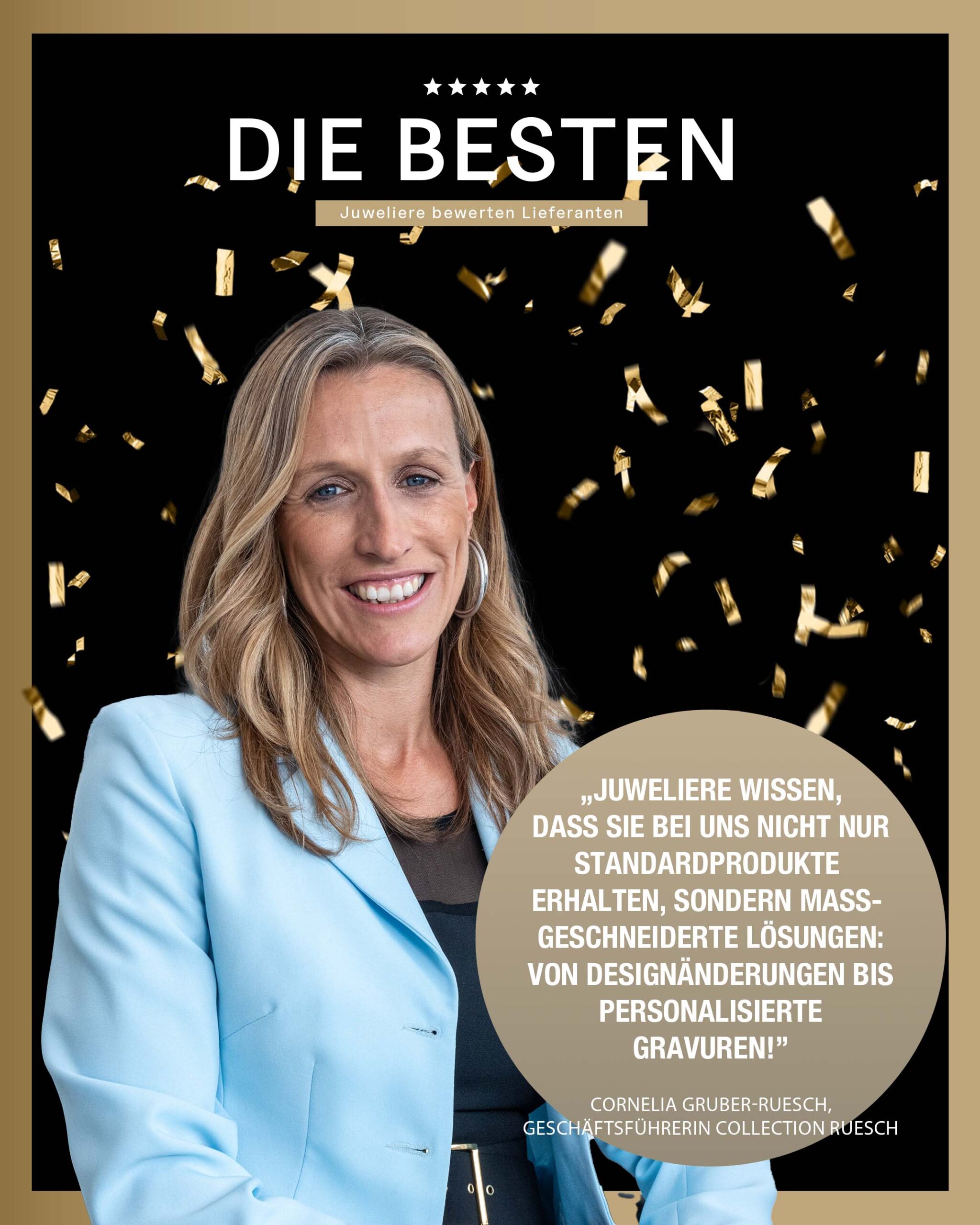 Cornelia Gruber Ruesch DIE BESTEN Collection Ruesch 2025