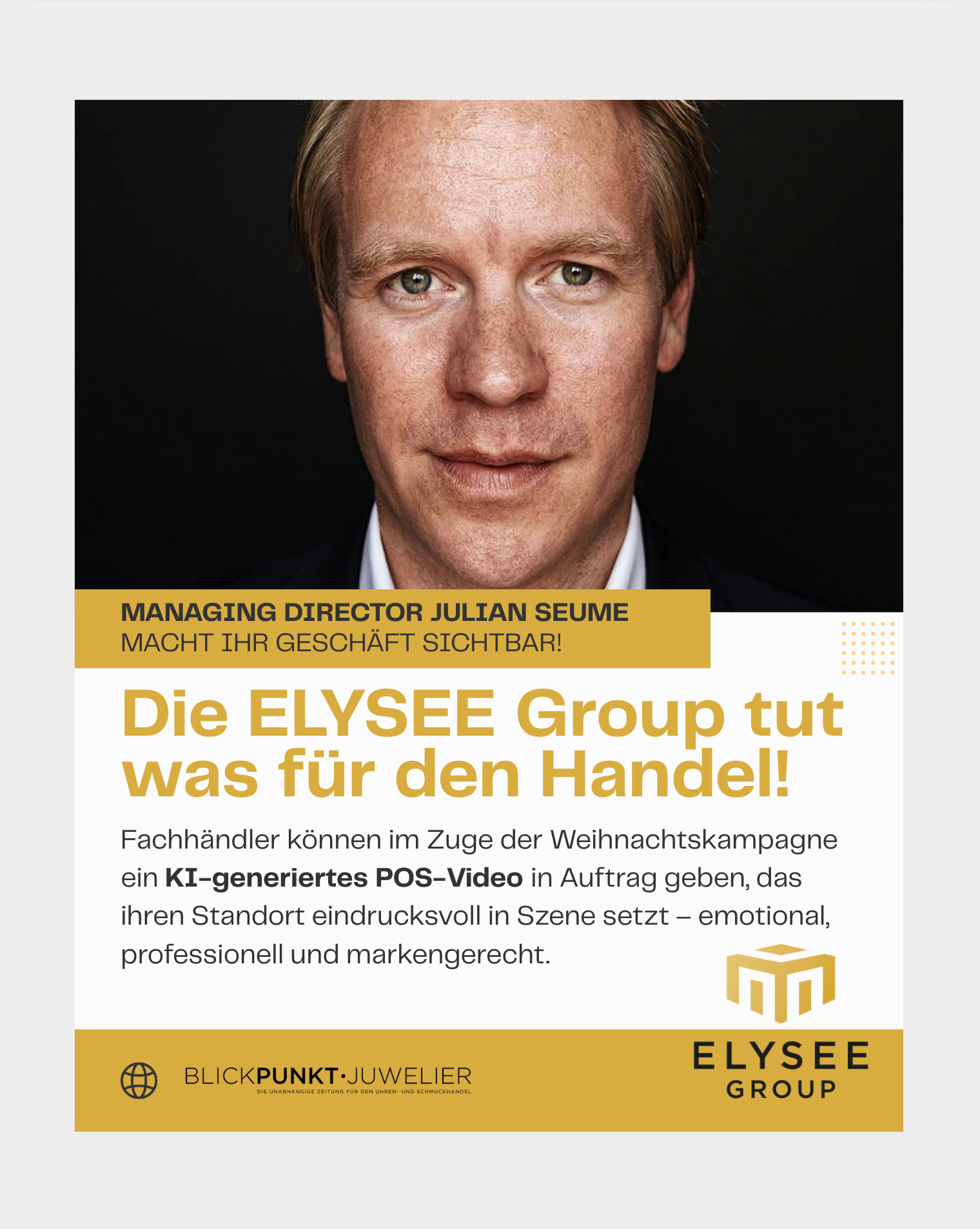 ELYSEE Group KI Video Fachhandel ELYSEE Group KI Video Fachhandel