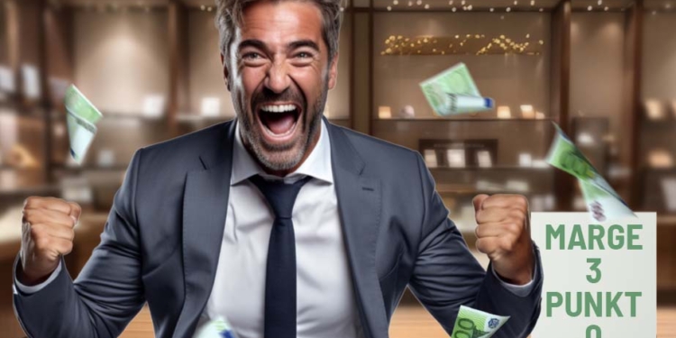 Frequenzverlust im Fachhandel Marge