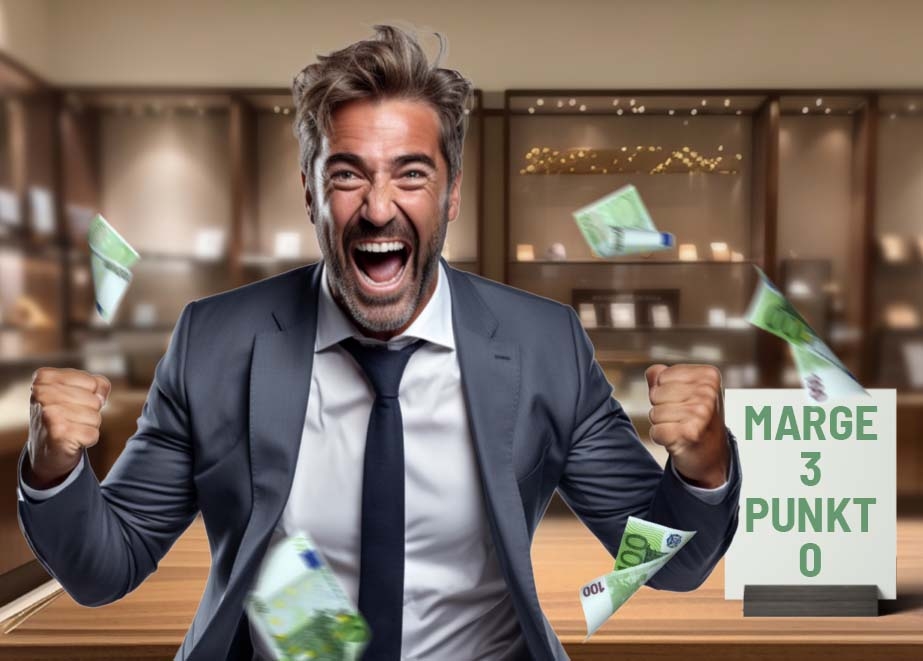 Frequenzverlust im Fachhandel Marge