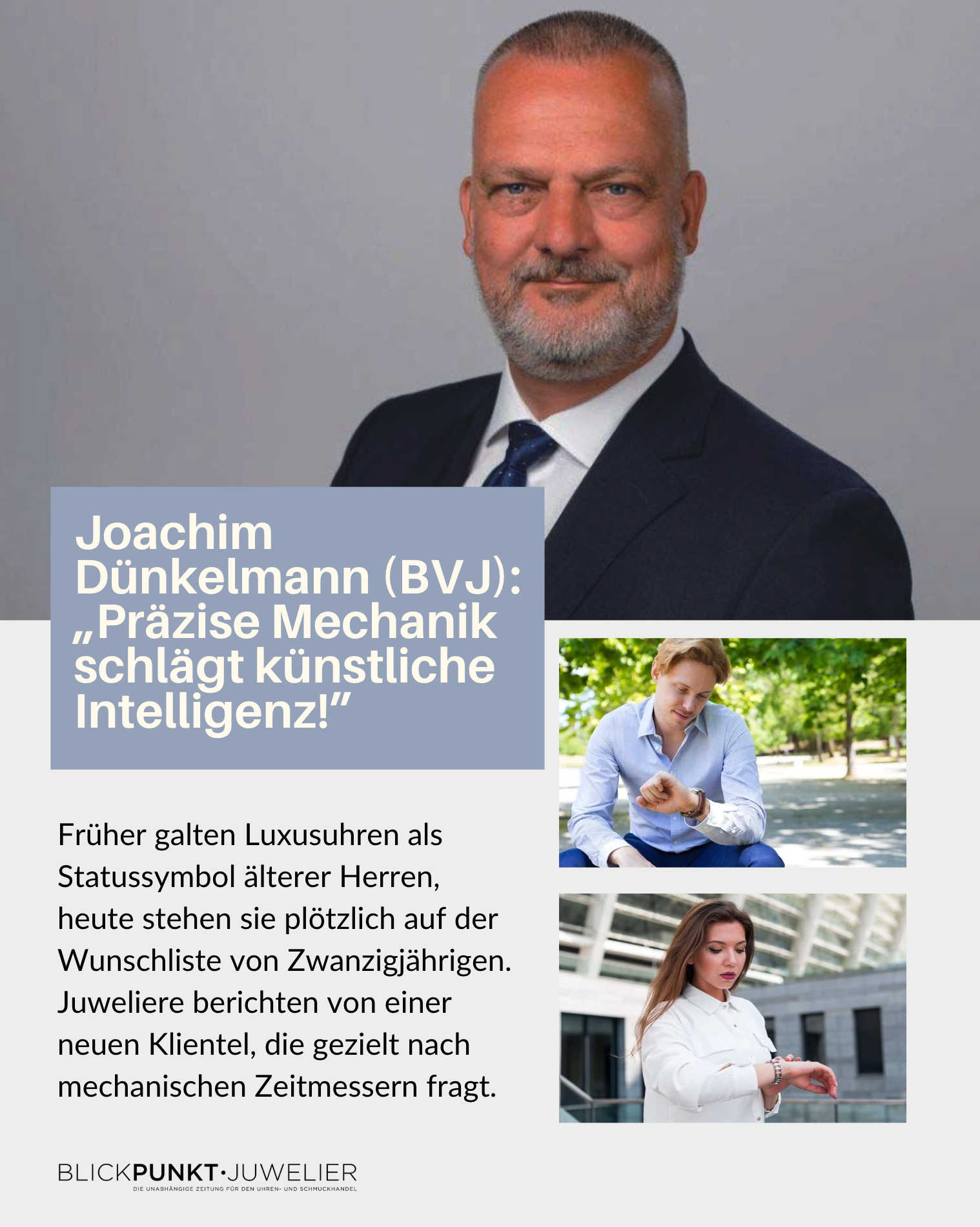 Joachim Dünkelmann Luxusuhren BVJ