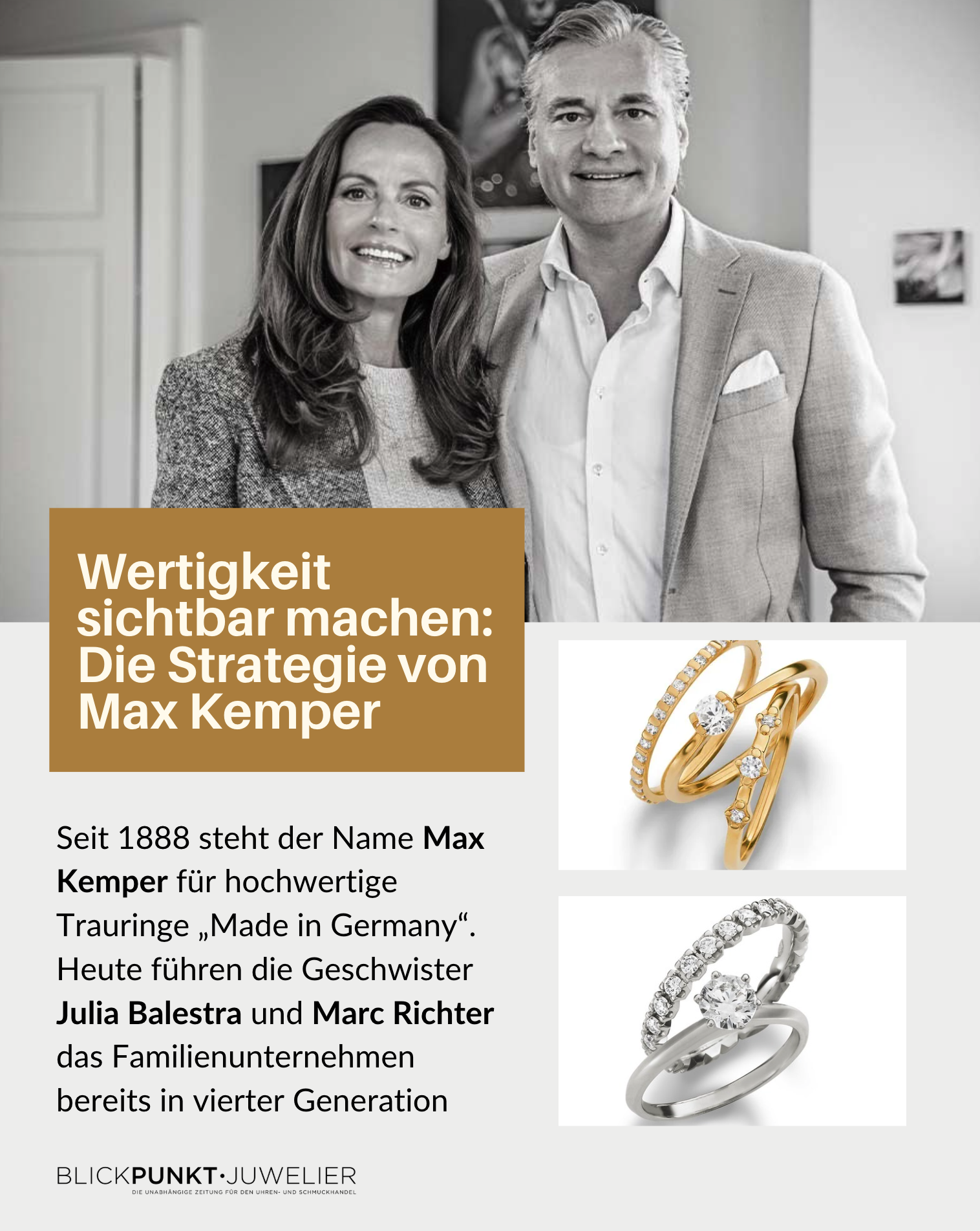 Max Kemper Trauringe Max Kemper Trauringe