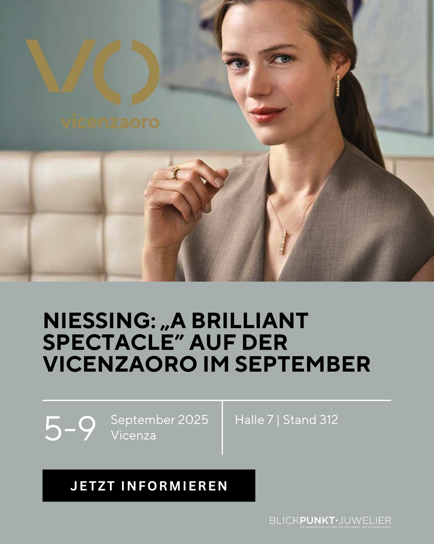 Niessing Vicenzaoro September 2025 Stand Niessing Vicenzaoro September 2025 Stand
