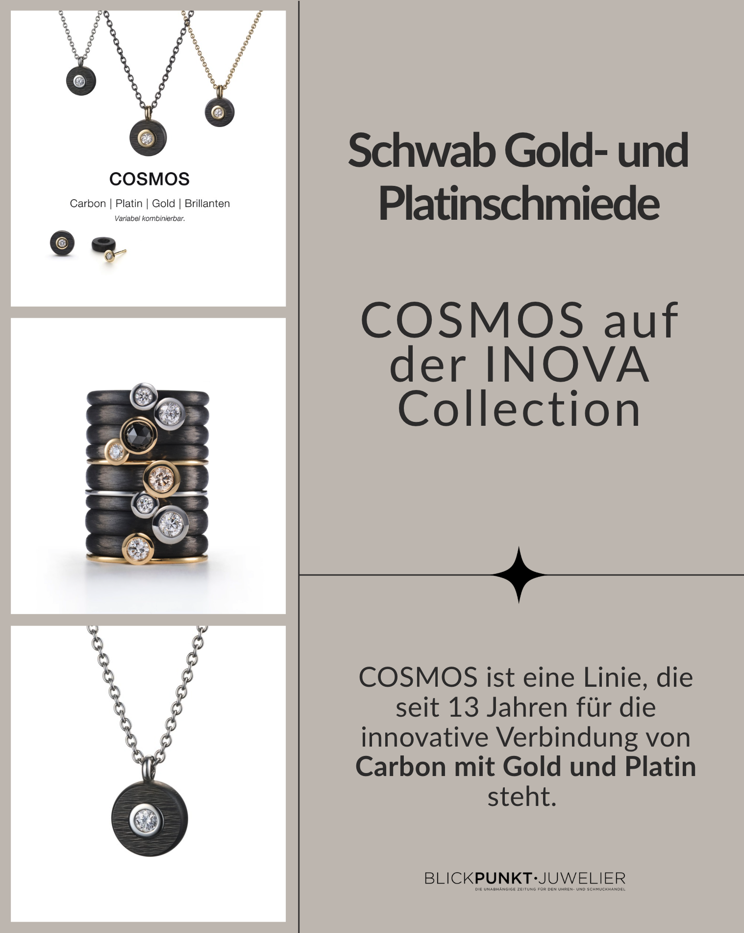 Schwab Gold und Platinschmiede INOVA Collection Schwab Gold und Platinschmiede INOVA Collection