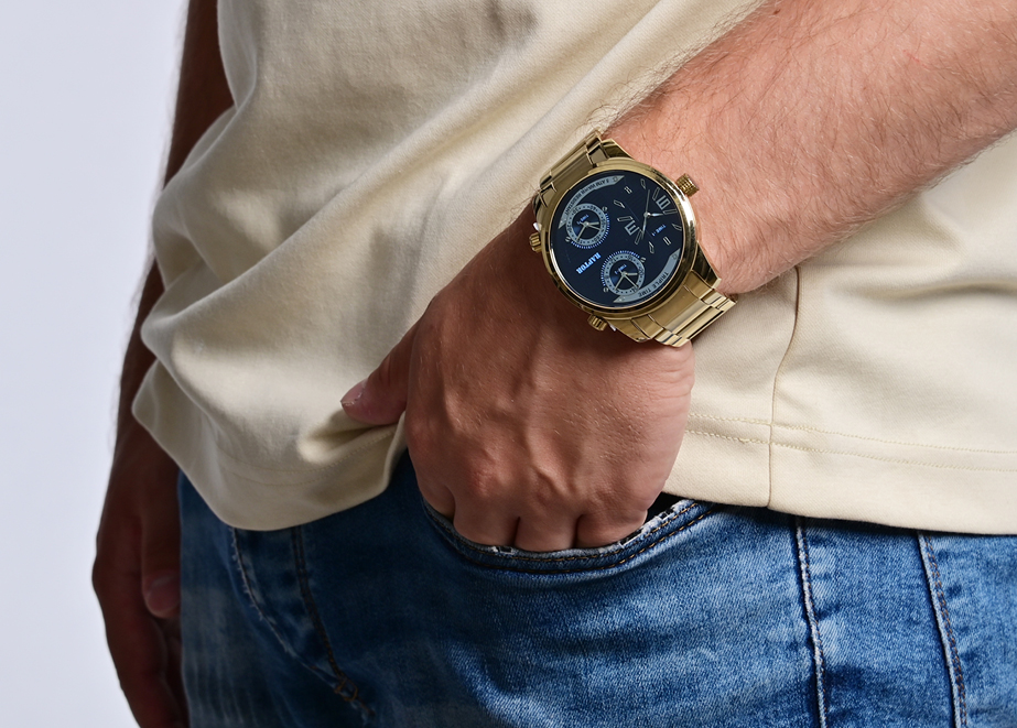 Shaghafi Uhr Gold