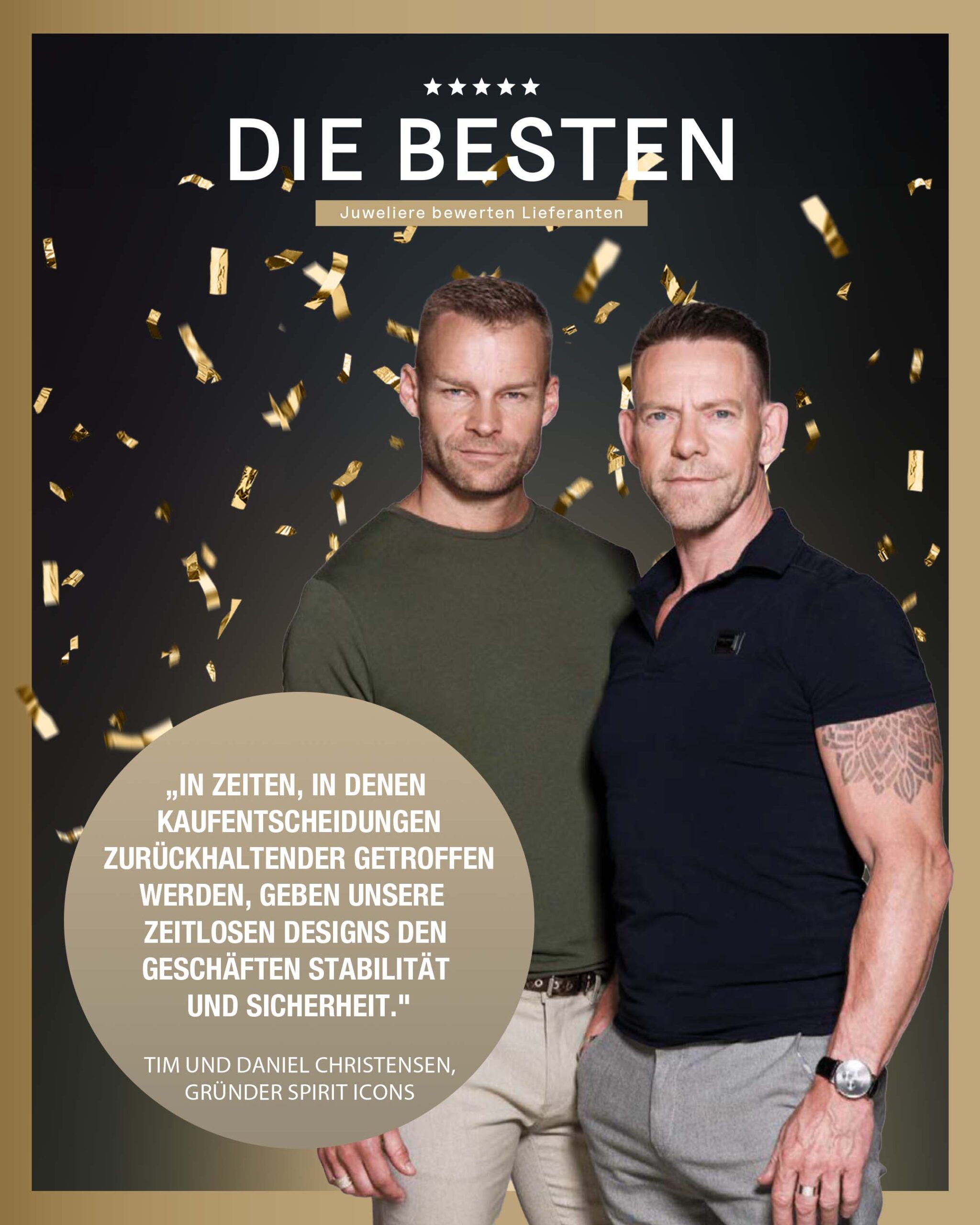 Spirit Icons Tim und Daniel Christensen DIE BESTEN 2025 Spirit Icons Tim und Daniel Christensen DIE BESTEN 2025