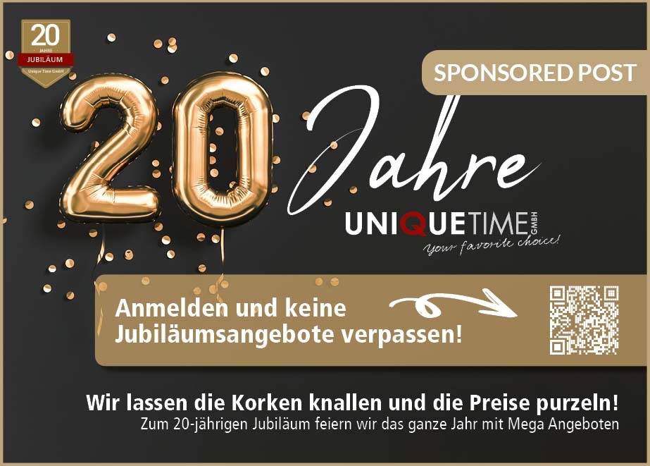 Unique Time 20 Jahre 2025