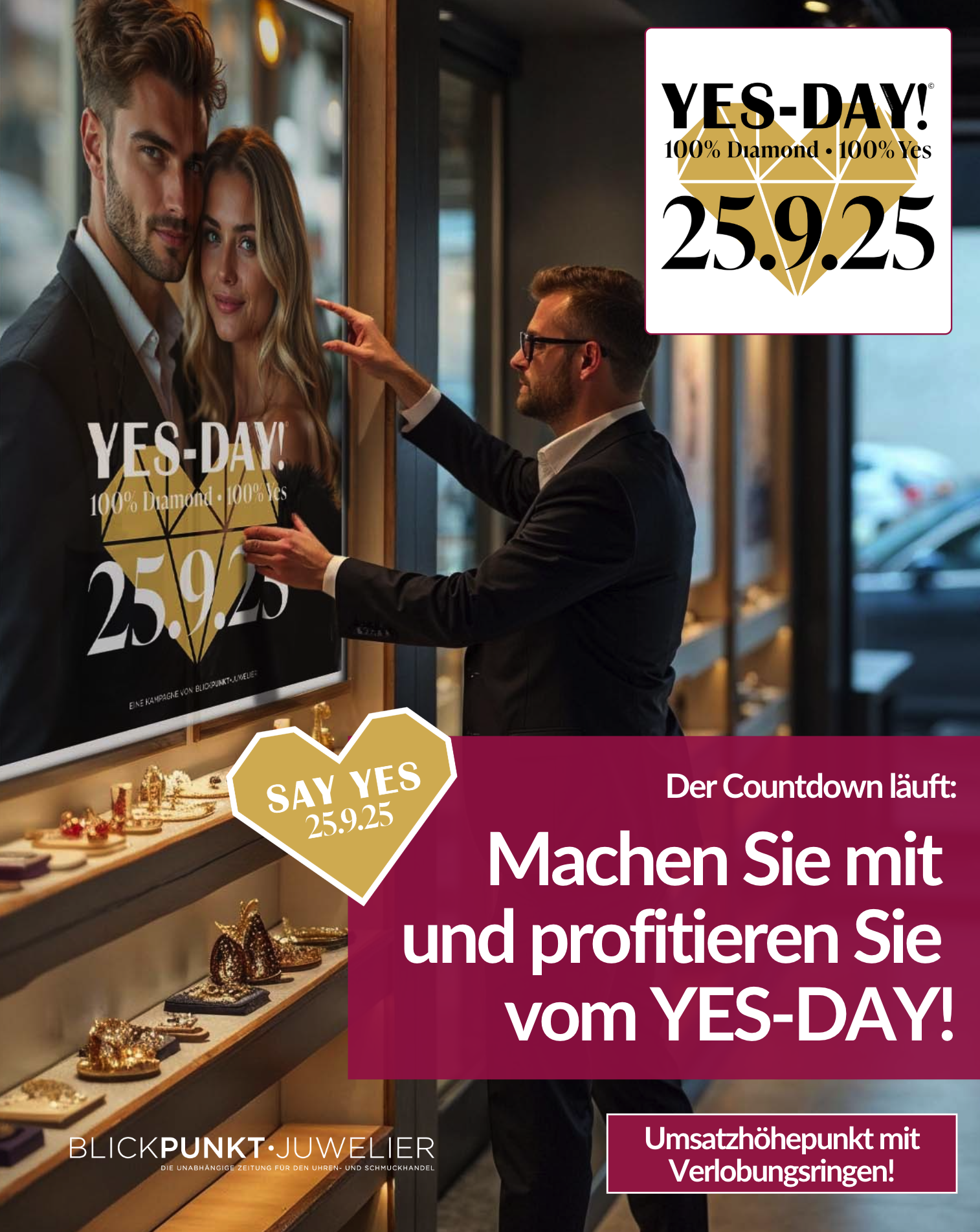 YES DAY September 2025 Verlobungsring Juwelier Aktion