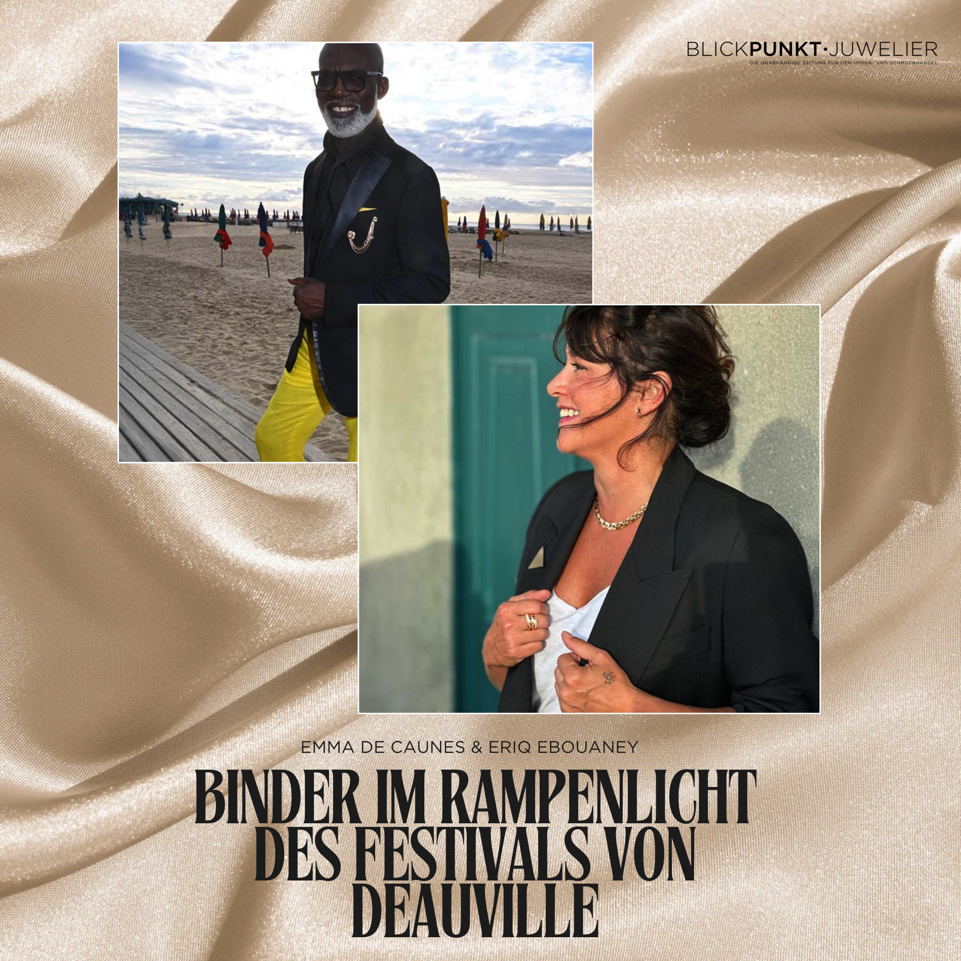 Binder im Rampenlicht des Festivals von Deauville