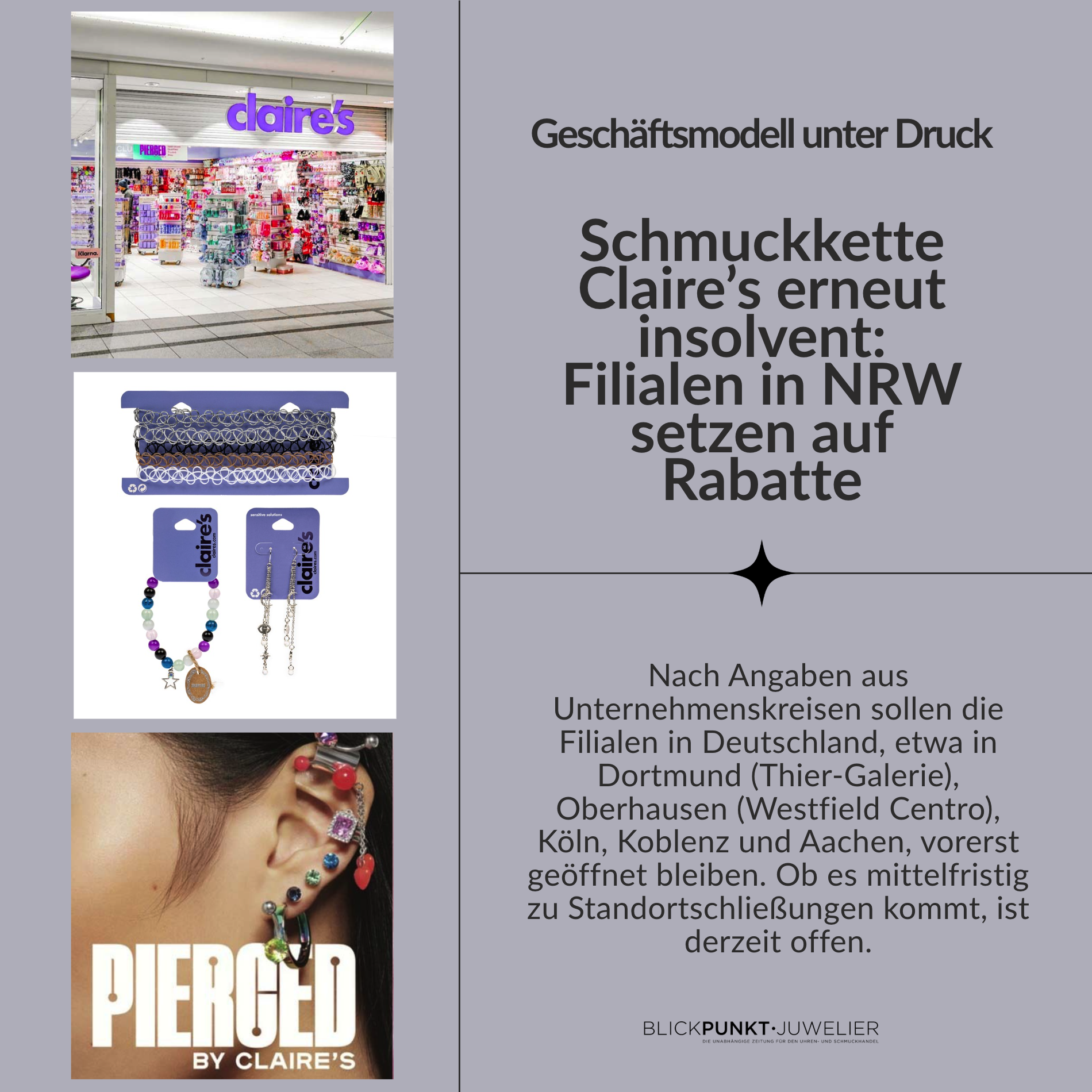 Claires Insolvenz Deutschland Claires Insolvenz Deutschland