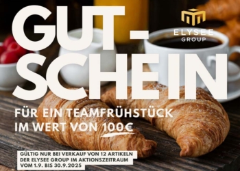 ELYSEE Group Gutschein Teamfrühstück