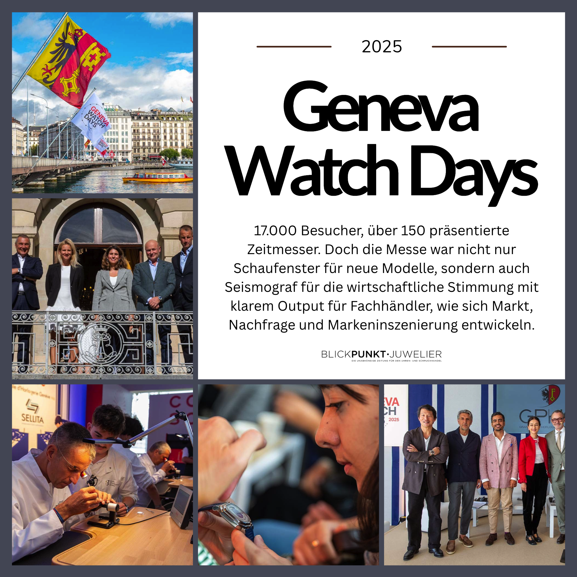 Geneva Watch Days 2025 Rückblick Geneva Watch Days 2025 Rückblick