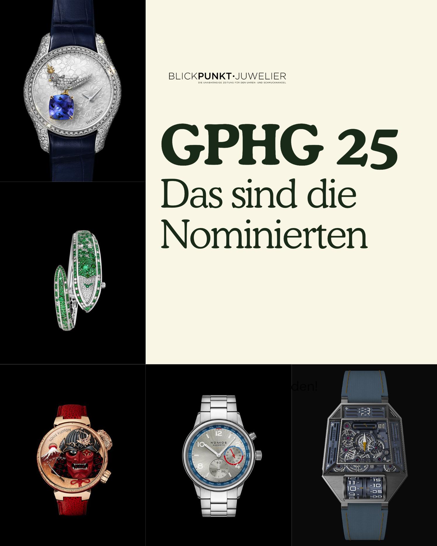 GPHG 2025 Nominierungen