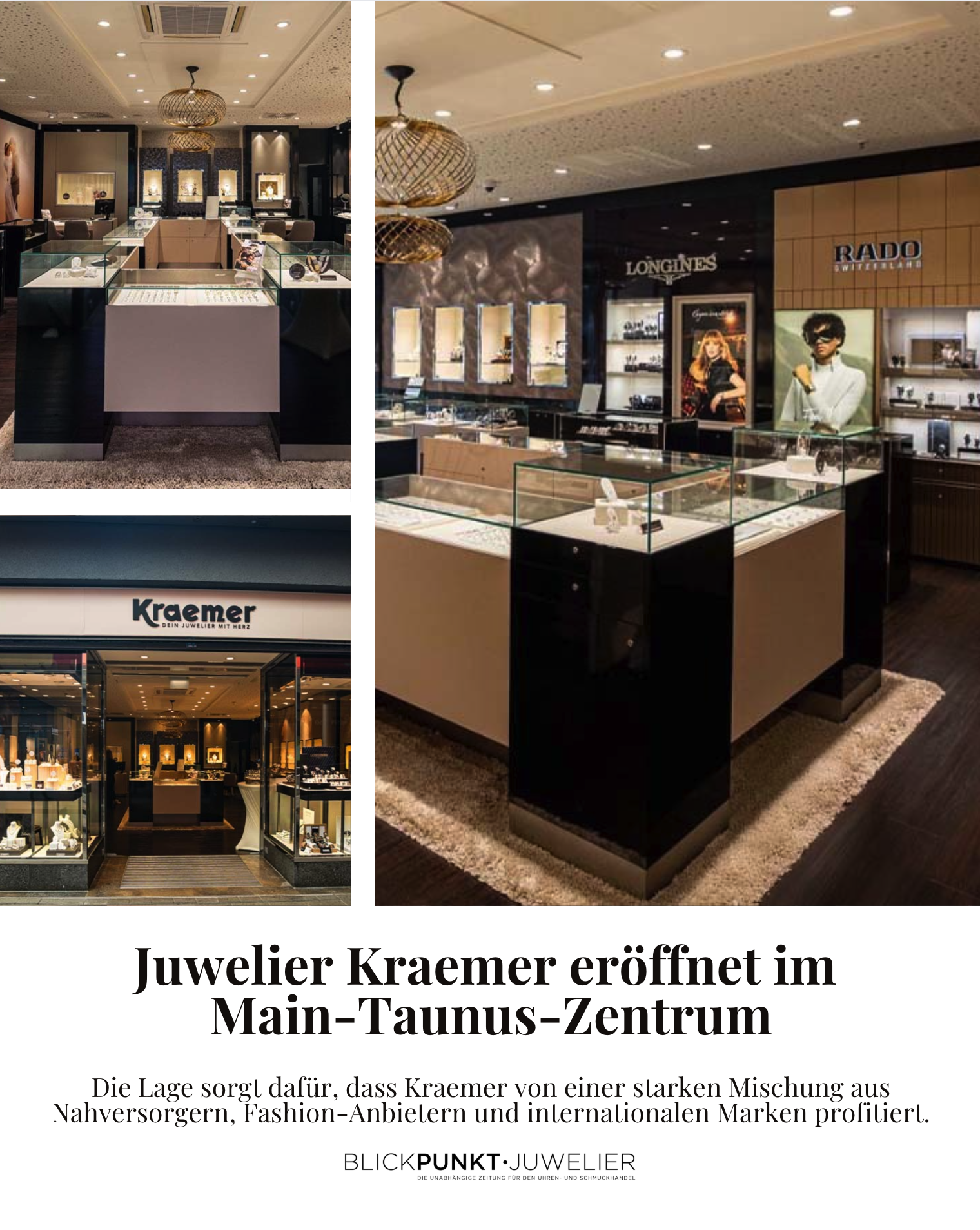 Juwelier Kraemer Main Taunus Zentrum Eröffnung Juwelier Kraemer Main Taunus Zentrum Eröffnung