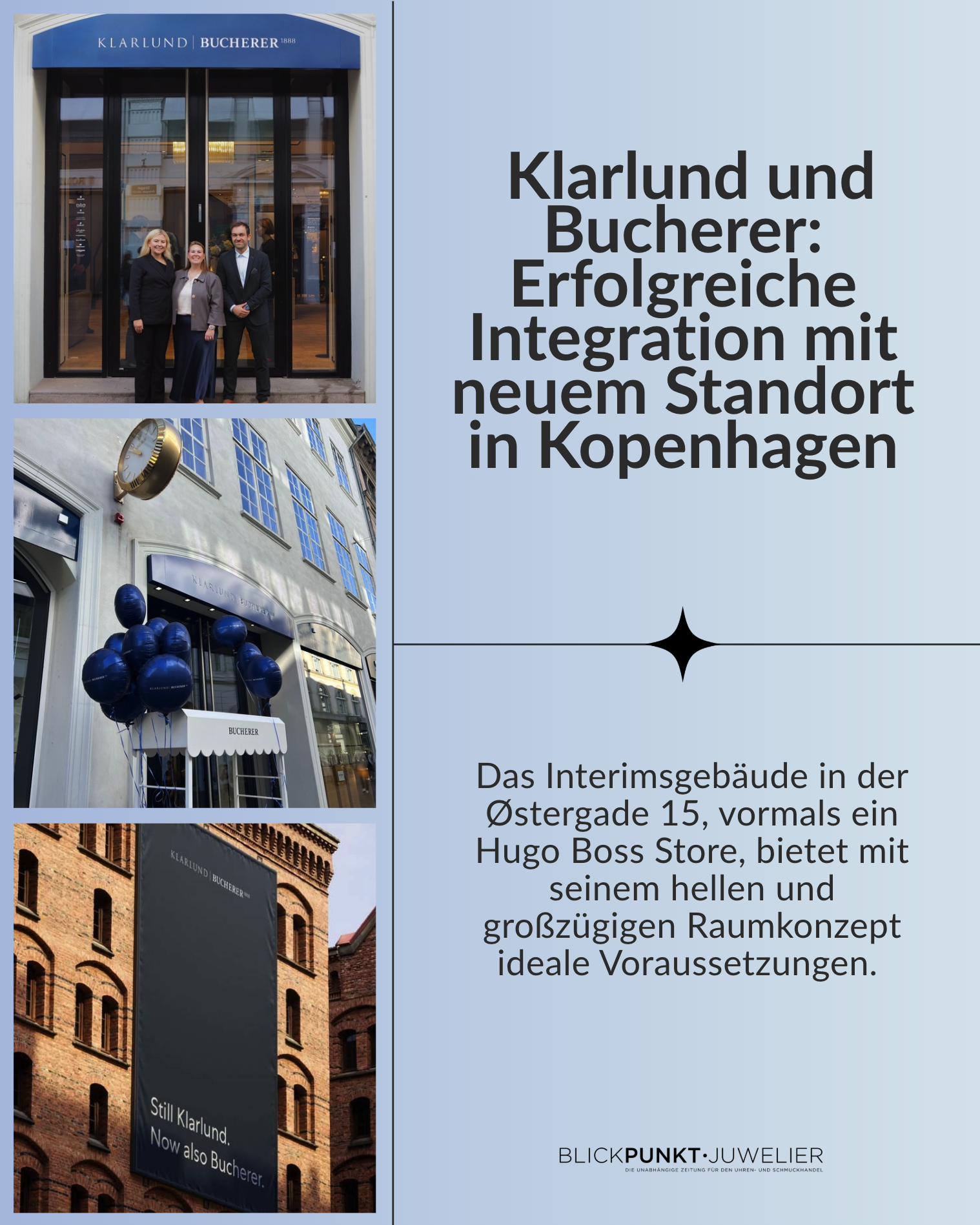 Klarlund Bucherer Kooperation