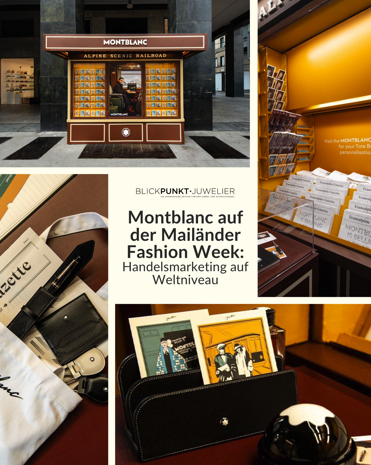 Montblanc Mailand Fashion Week September 2025