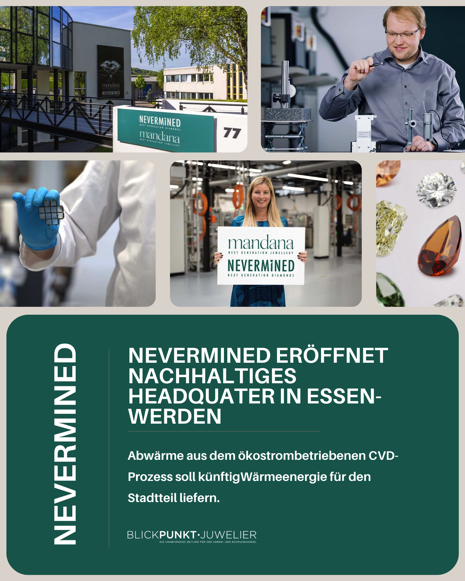 Nevermined Headquater Essen Werden