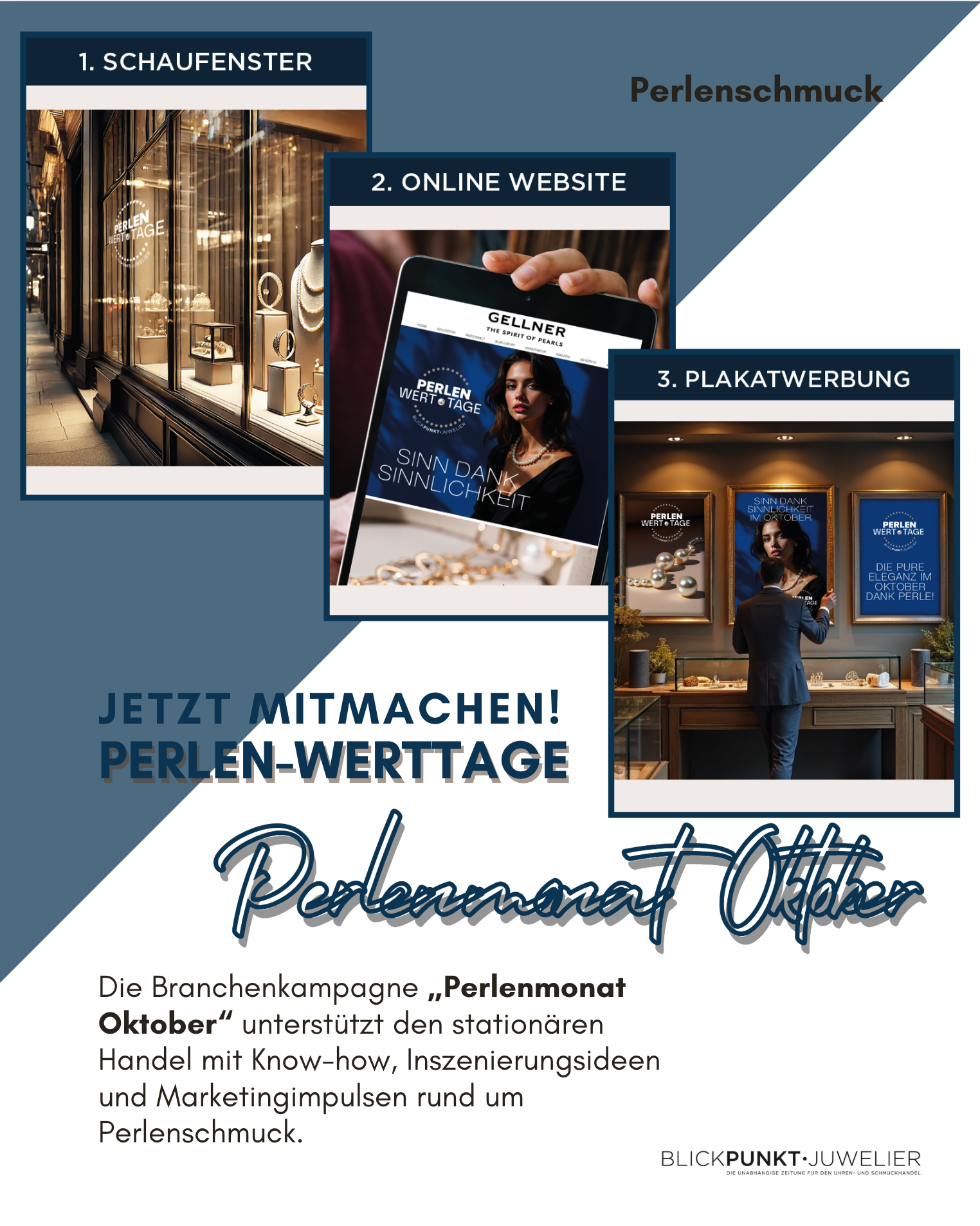 Perlenmonat Oktober Kampagne Perle