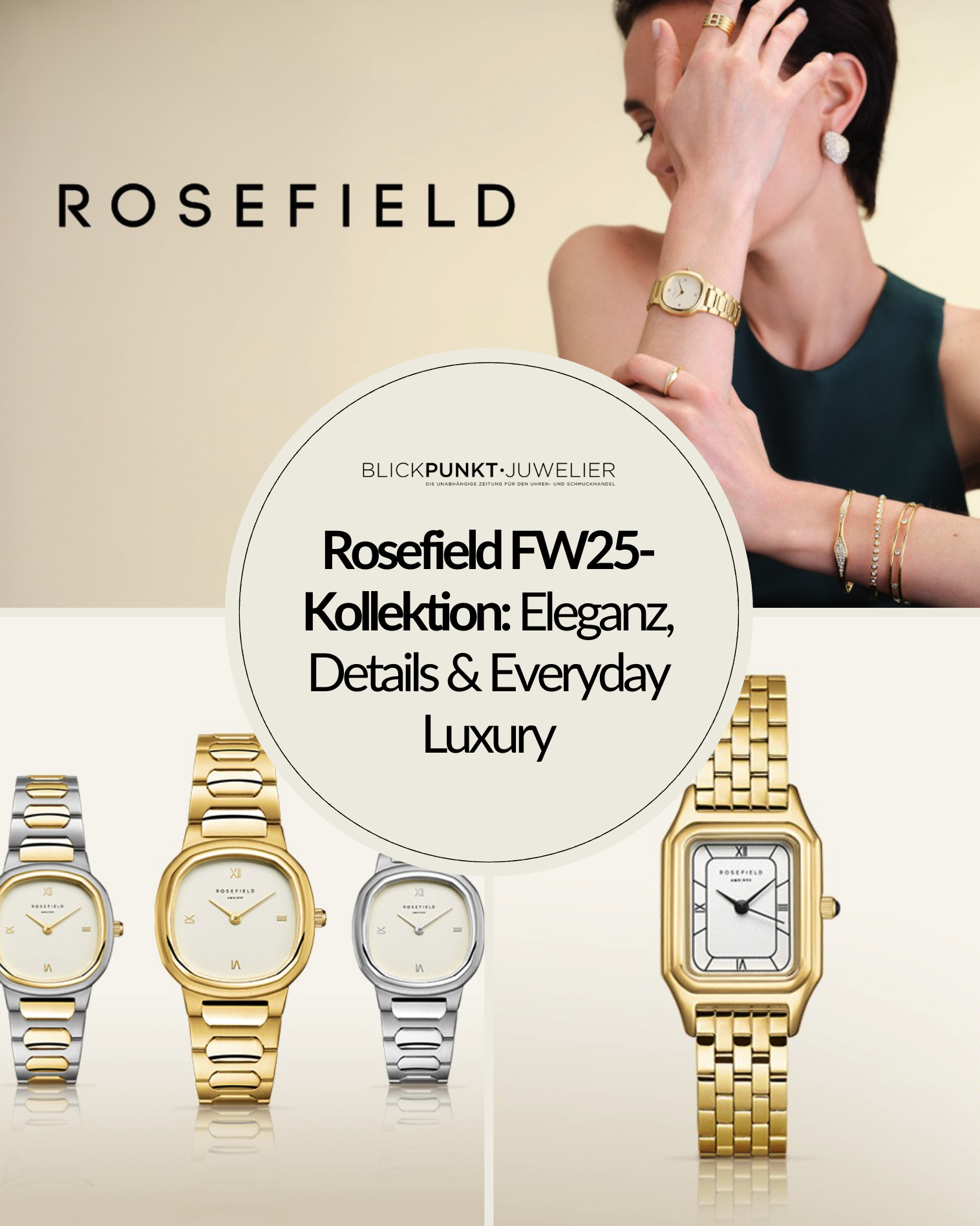 Rosefield Herbst Winter Kollektion Uhren Rosefield Herbst Winter Kollektion Uhren