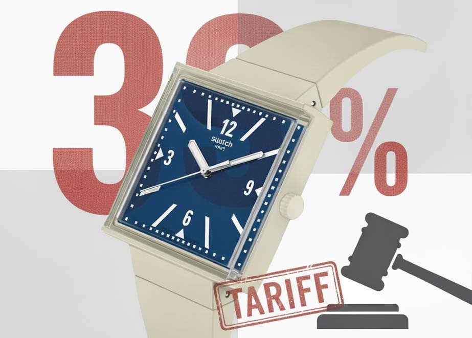 Swatch 39 Prozent Zoll Uhr