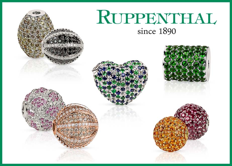 A Ruppenthal Schließen Diamant Farbedelsteine