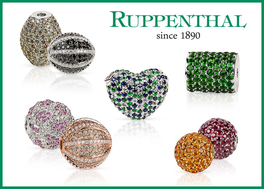 A Ruppenthal Schließen Diamant Farbedelsteine