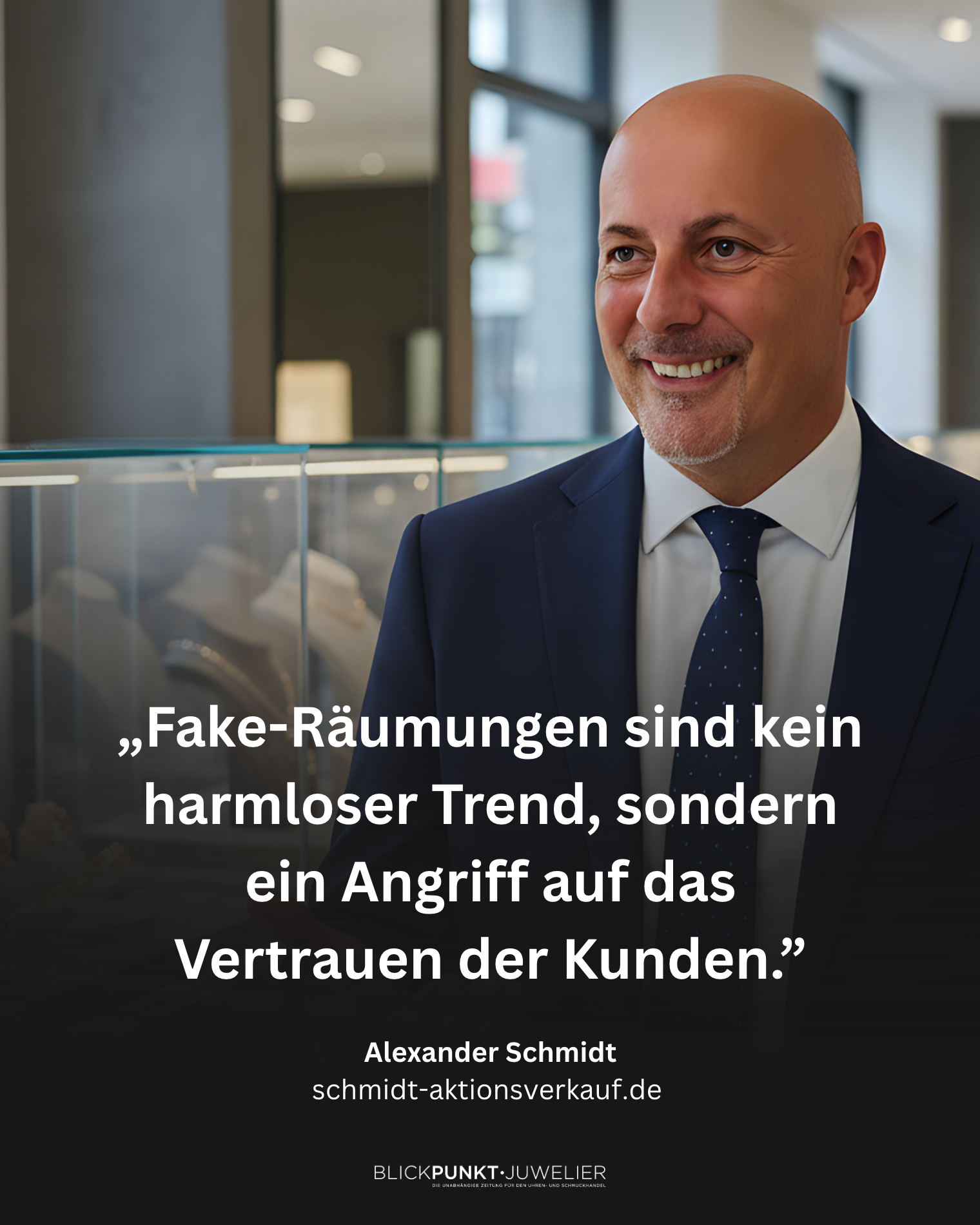 Alexander Schmidt Fake Räumunge