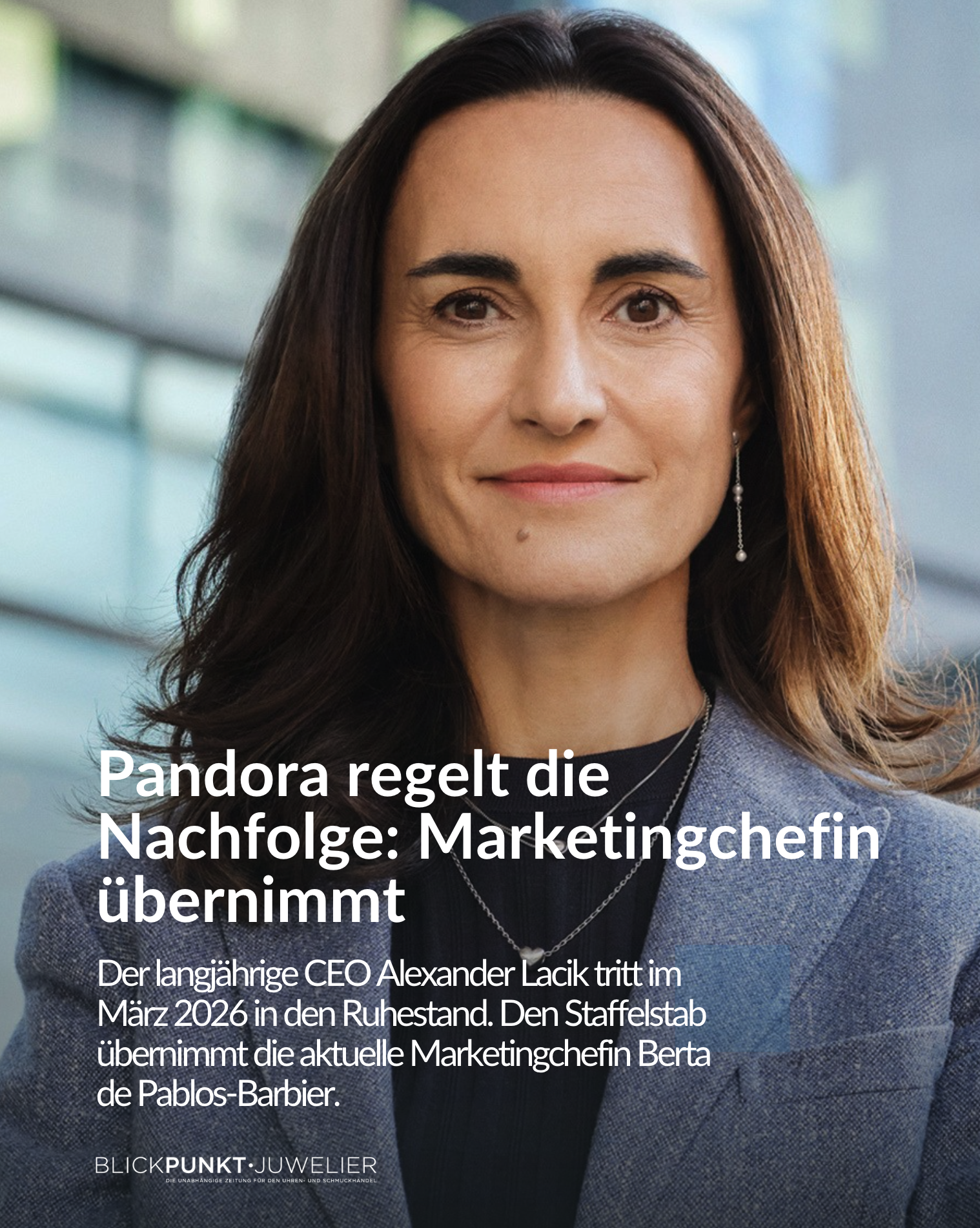 Berta de Pablos-Barbier Pandora CEO BPJ