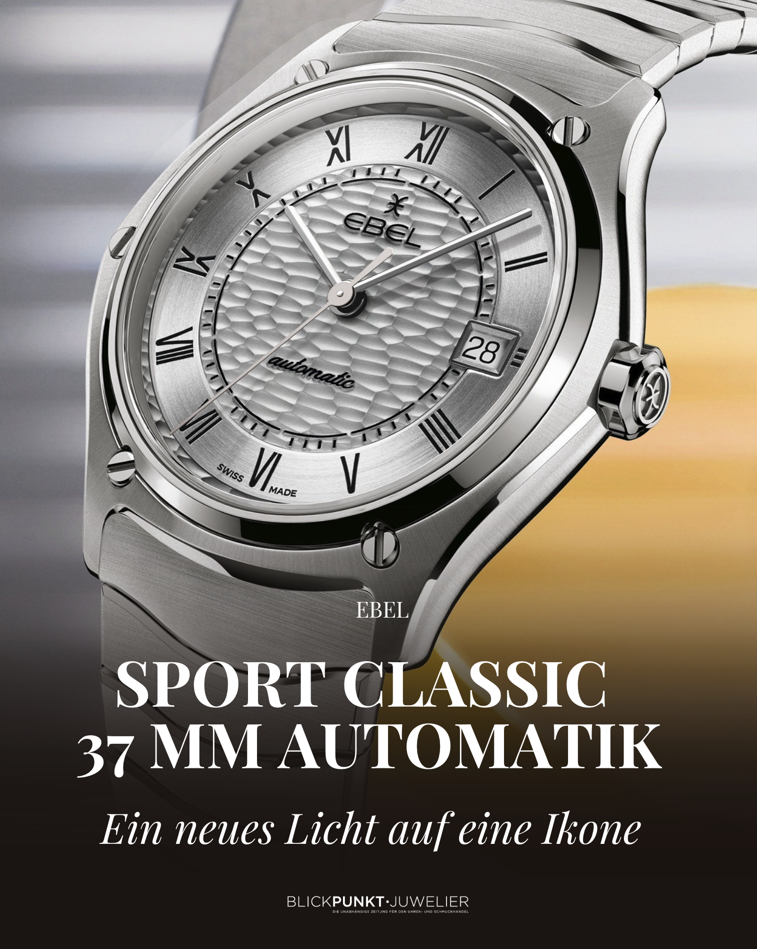 BPJ Ebel Sports Classic 37 MM Automatic