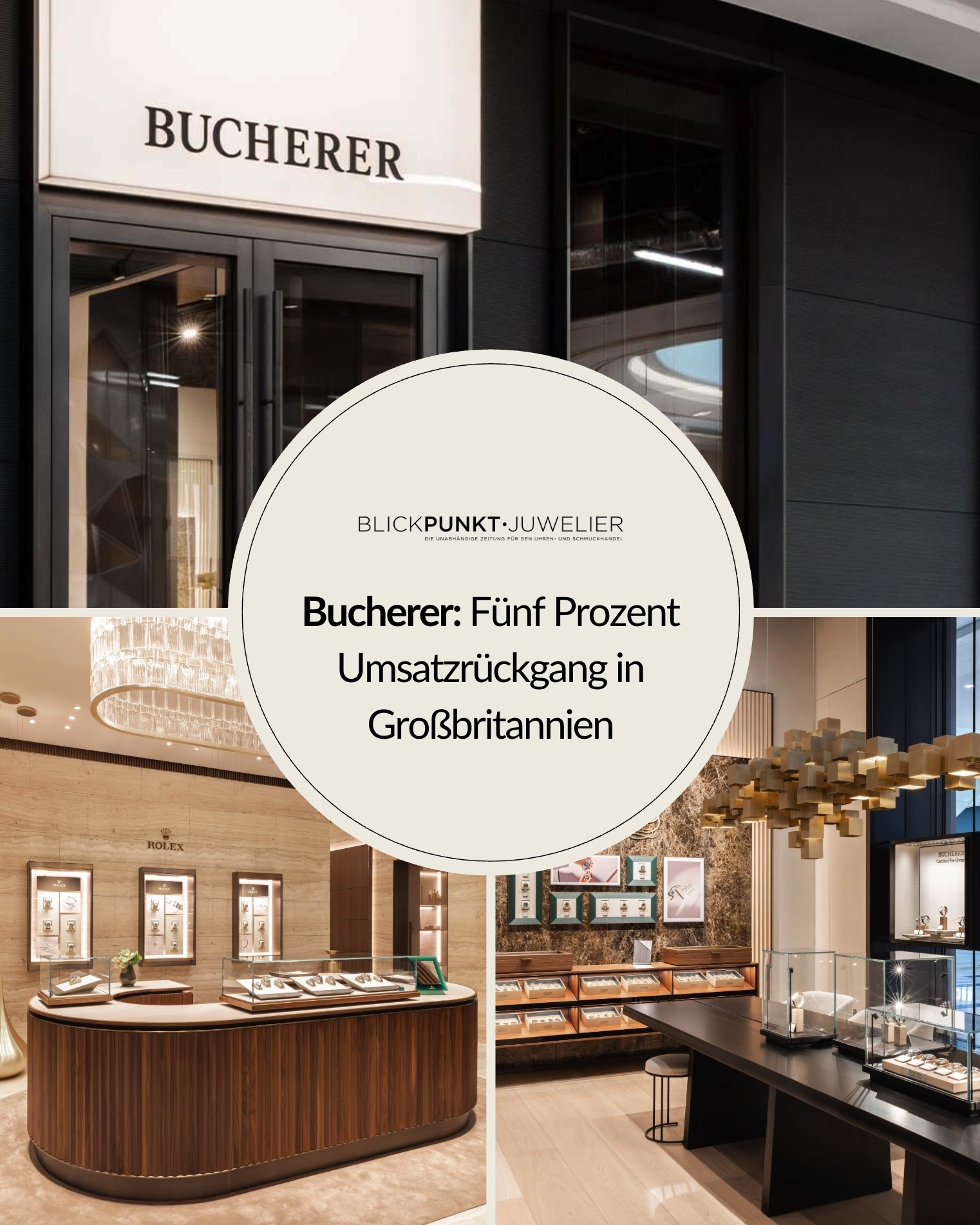 Bucherer Umsatzrückgang