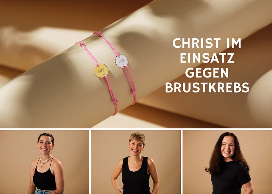 CHRIST Brustkrebs Kampagne Charity Armband