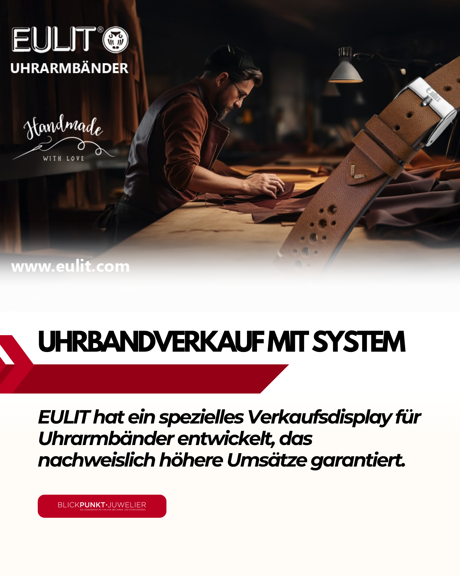 Eulit Uhrbandverkauf Displays