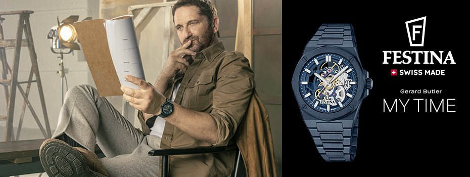 Festina Gerard Butler Kampagne