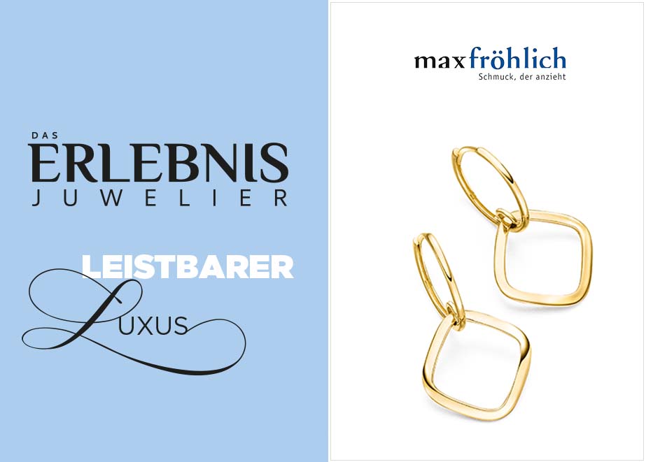 Max Fröhlich Sammel Schmuck Creolen