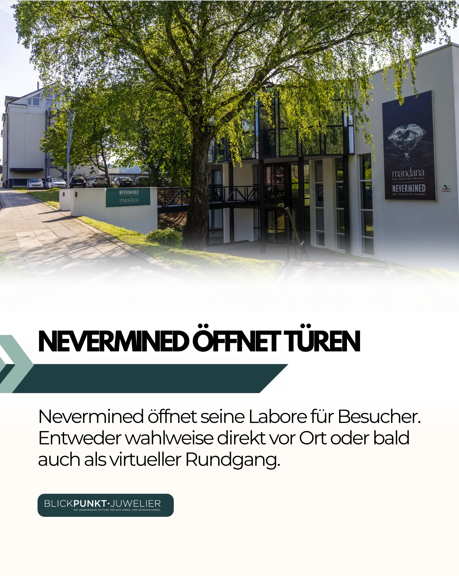 Nevermined Diamantlabor Führung BPJ