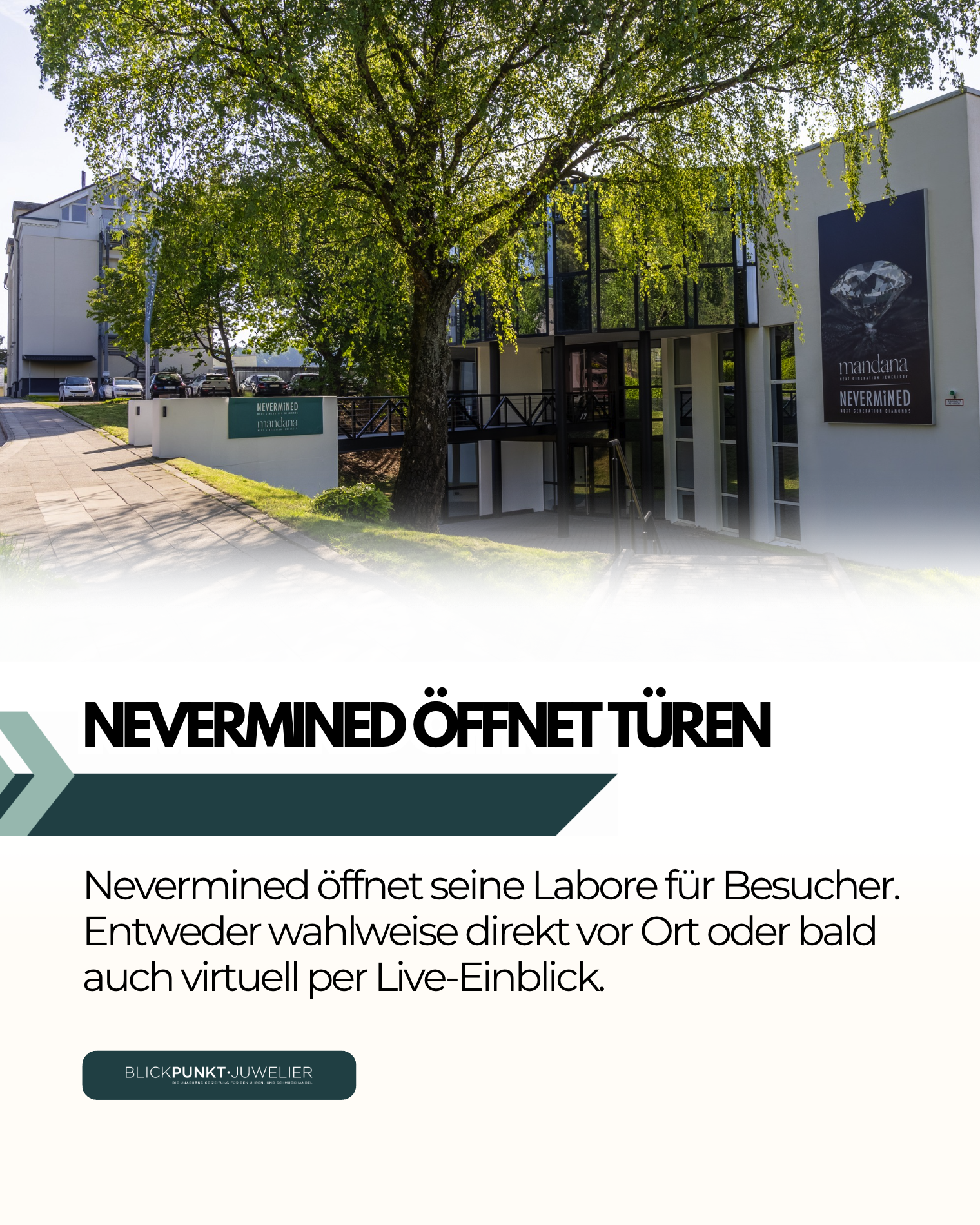 Nevermined Führungen Labor Essen Werden