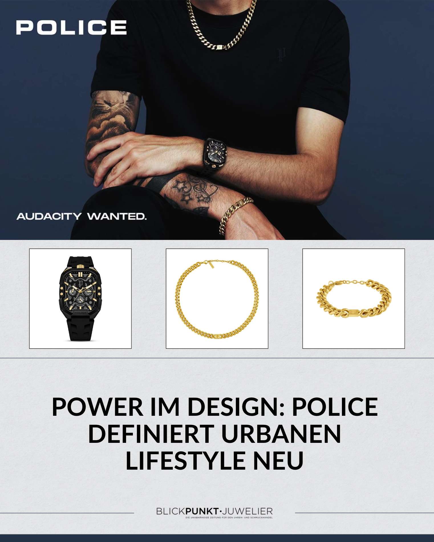 Police Uhren Schmuck ELYSEE Police Uhren Schmuck ELYSEE