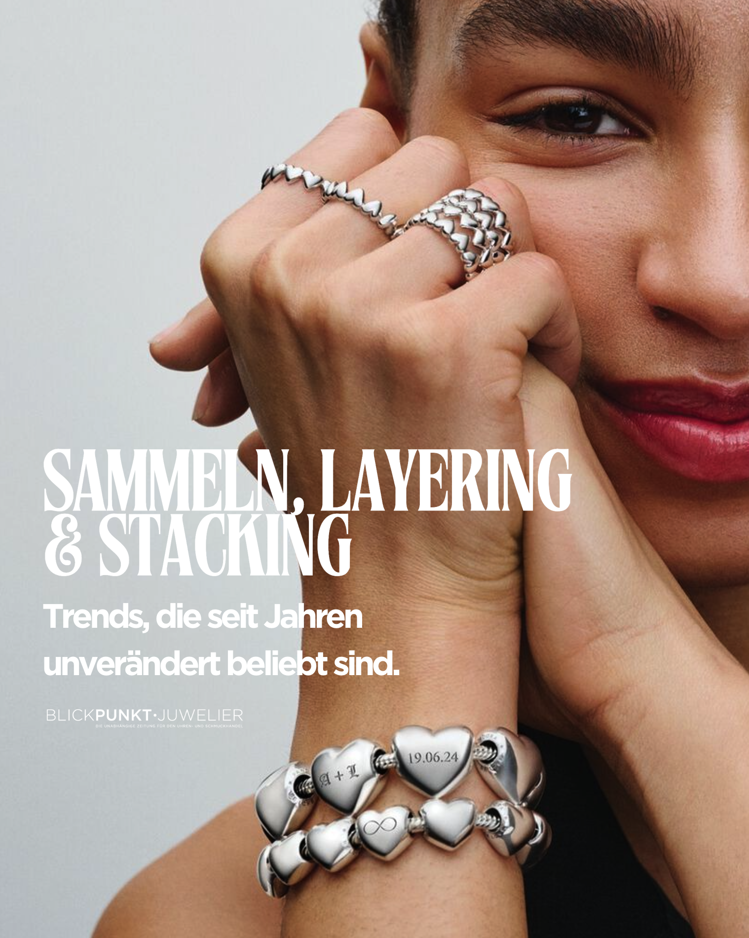 Sammeln Layering Stacking Trend