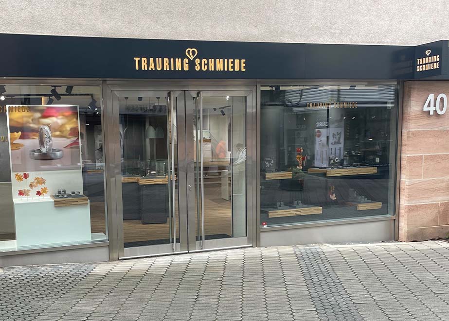 Trauringschmiede neuer Store Nürnberg