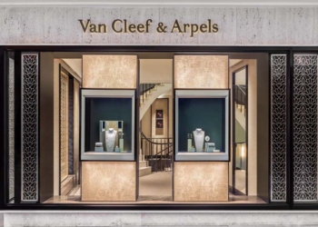 Van Cleef & Arpels neue Boutique Frankfurt Fassade