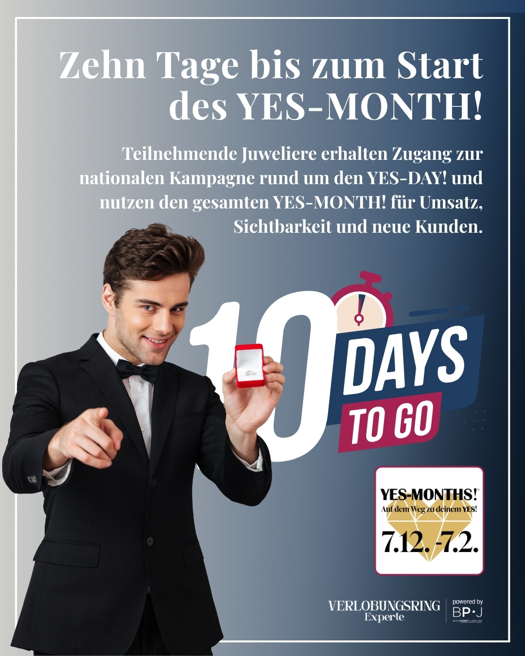 10 Tage bis zum Start YES MONTH