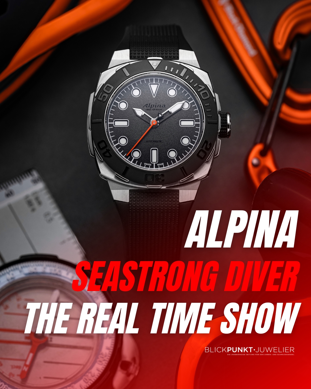 Alpina Seastrong Diver The Real Time Show BPJ Alpina Seastrong Diver The Real Time Show BPJ
