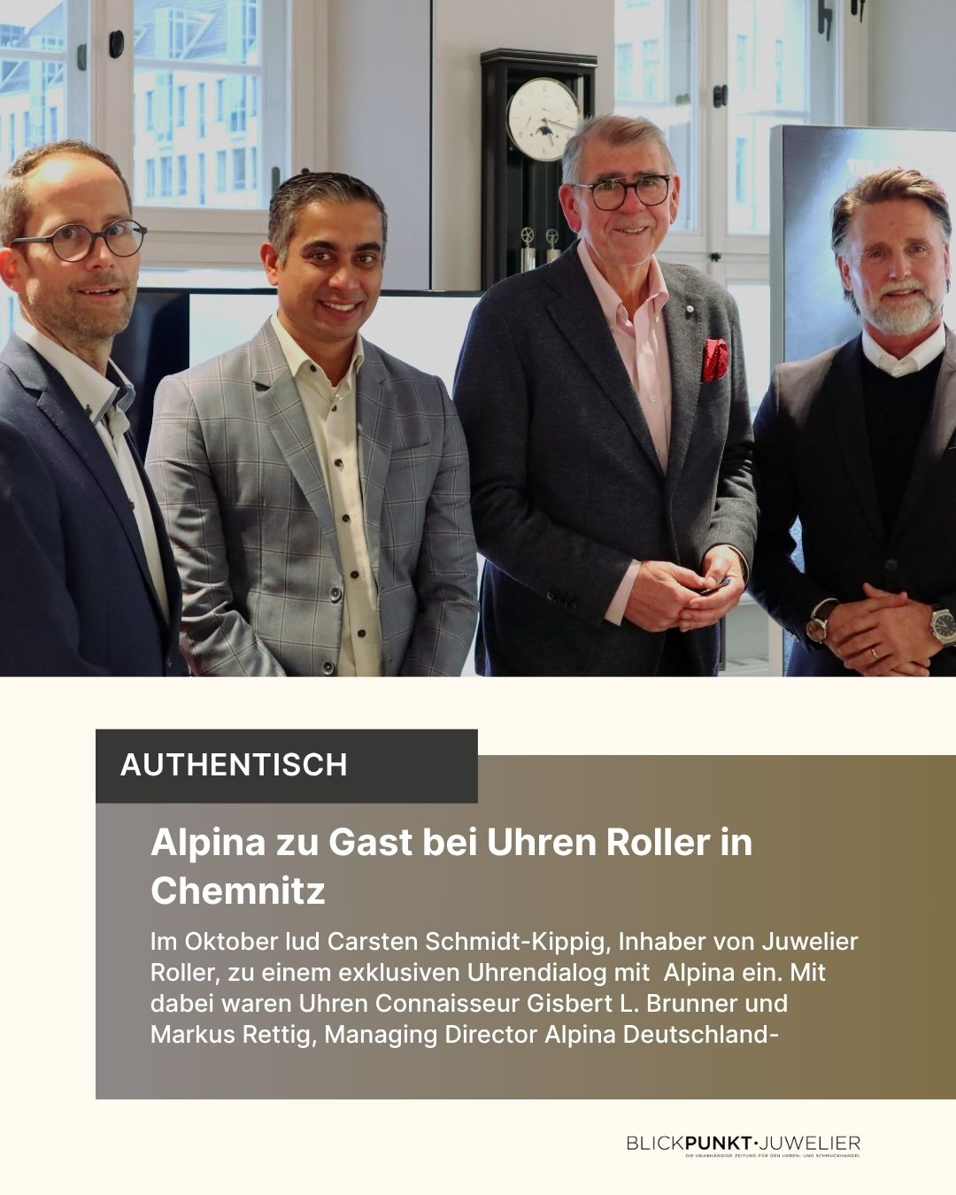 Alpina Uhren Roller Chemnitz